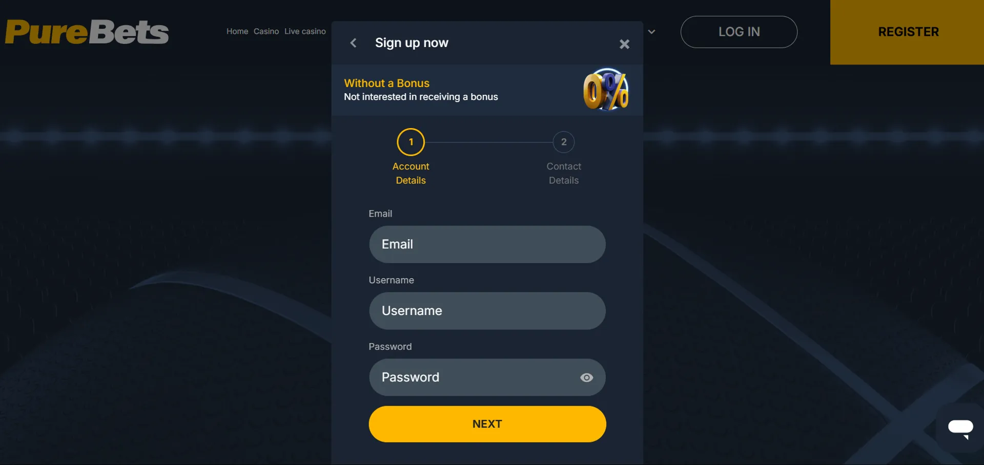 Codigo indicação betano